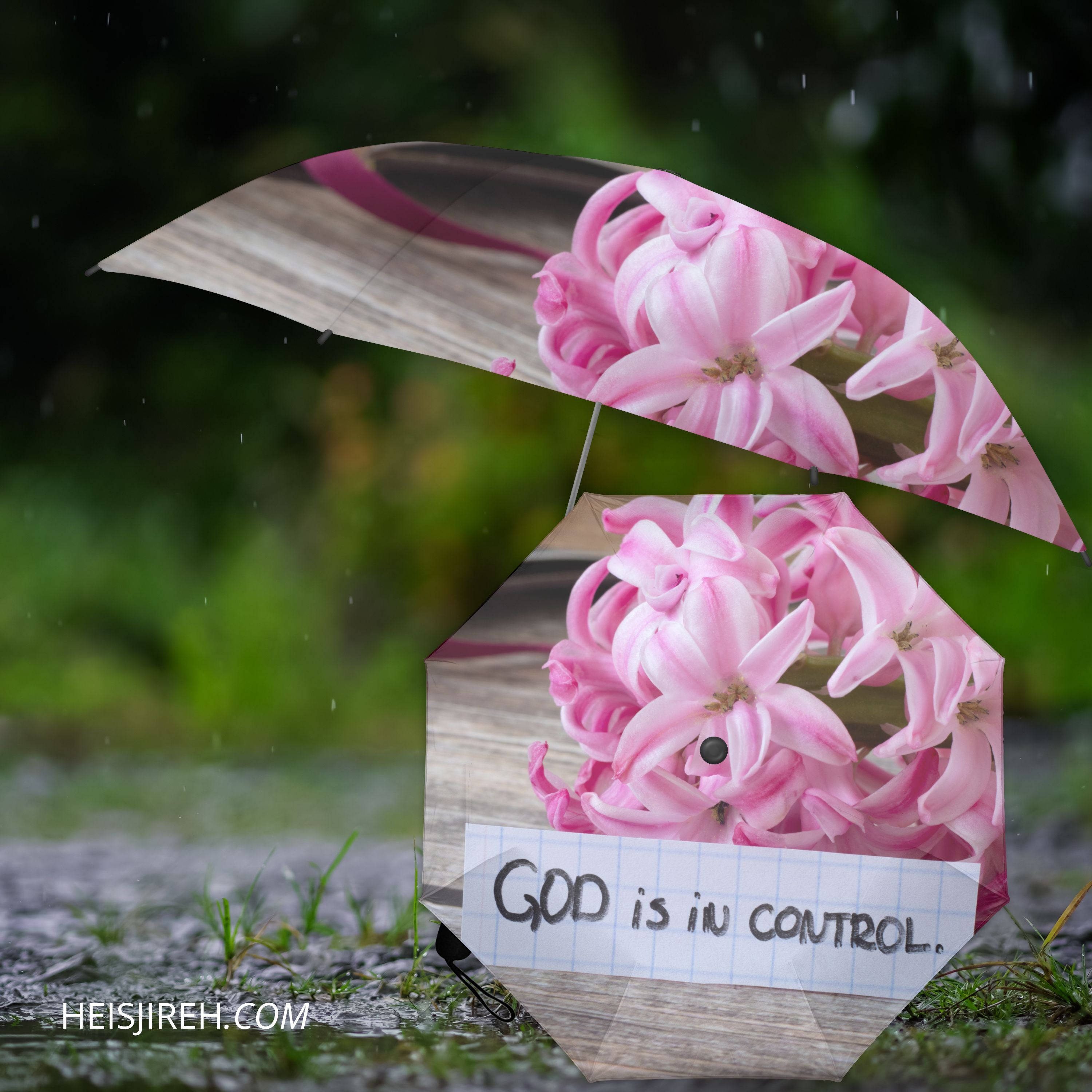 God Is in Control – Inverted Umbrella